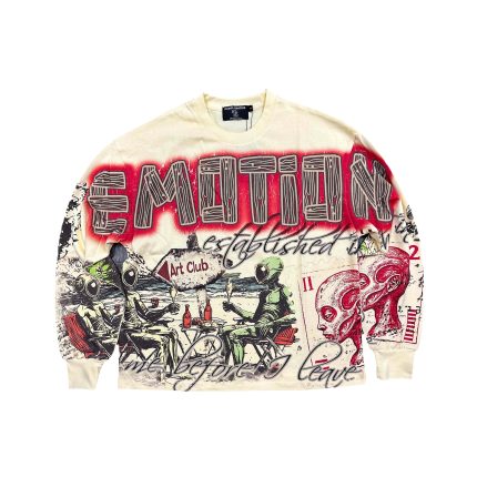 Mixed Emotions Cream ‘Art Club’ Shirt