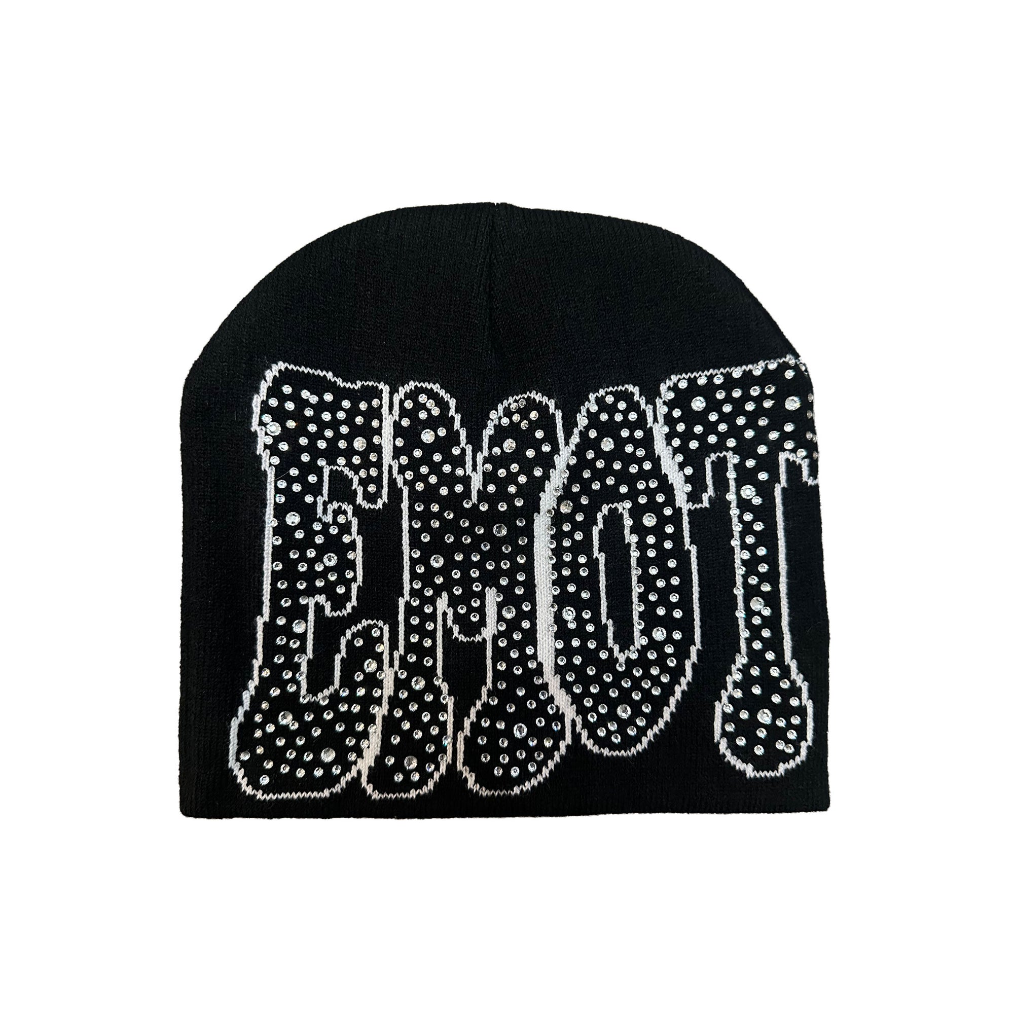Mixed Emotion Red ‘Rhinestones’ Beanie Mixed Emotion Red ‘Rhinestones’ Beanie