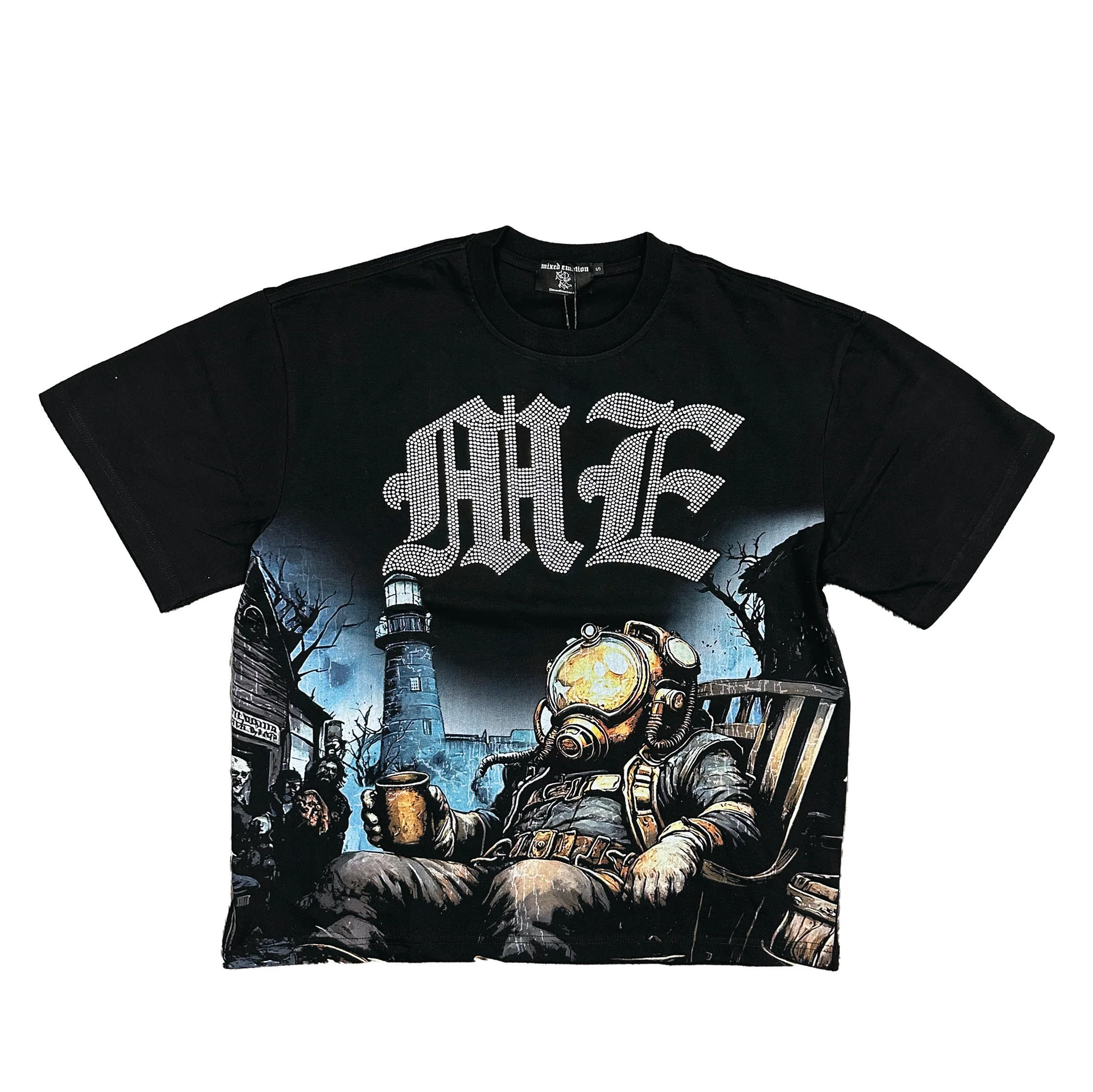Mixe Demotion Astronaut Rhinestone Tee Mixe Demotion Astronaut Rhinestone Tee