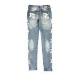 Mixe Demotion Monogram Denim Blue Wash