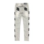 Mixe Demotion Monogram Denim Grey Wash