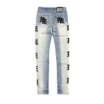 Mixe Demotion Monogram Denim Light Blue Wash
