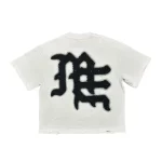 Mixe Demotion White End Rhinestone Tee