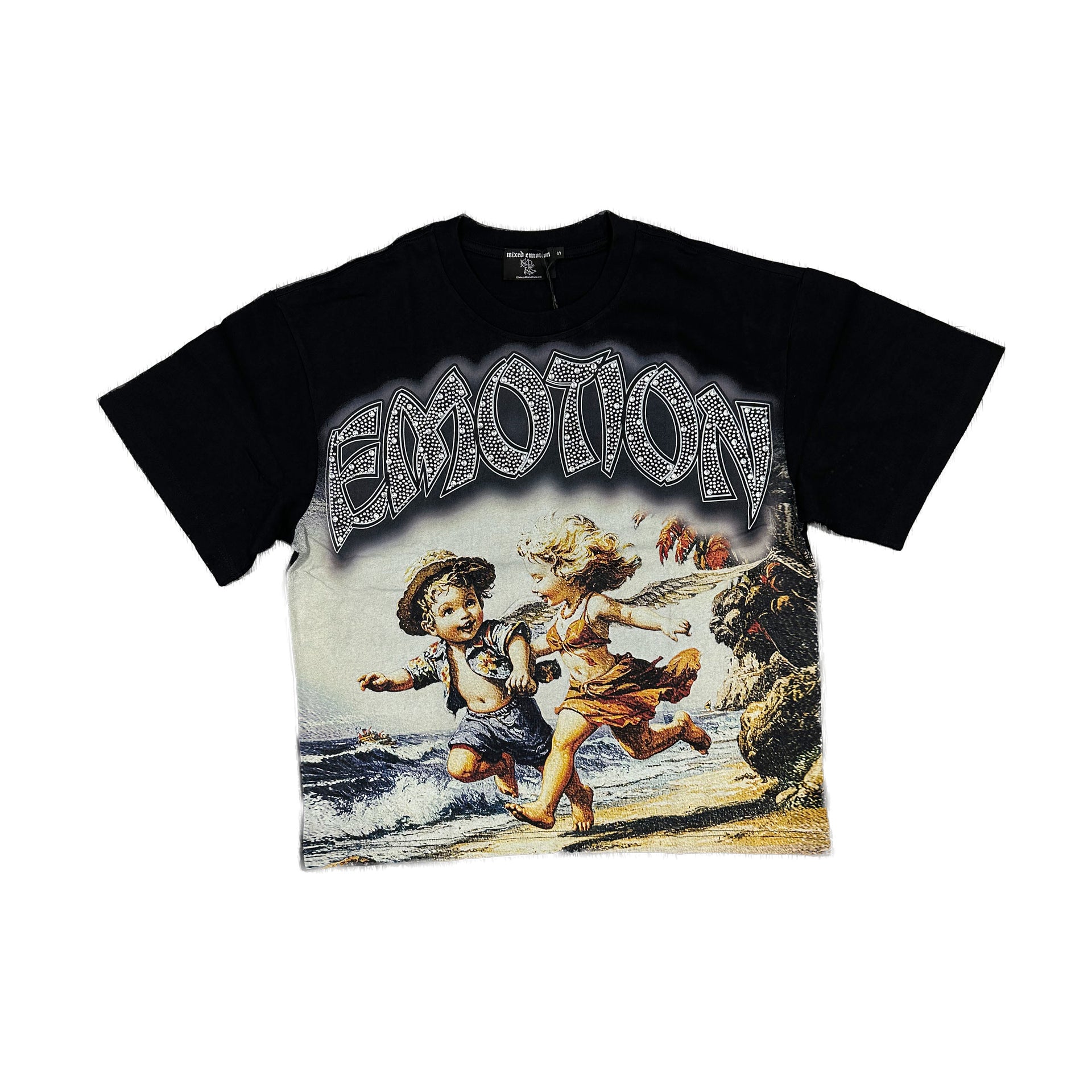 Mixed Emotion Black “Seaside” Shirt1 Mixed Emotion Black “Seaside” Shirt