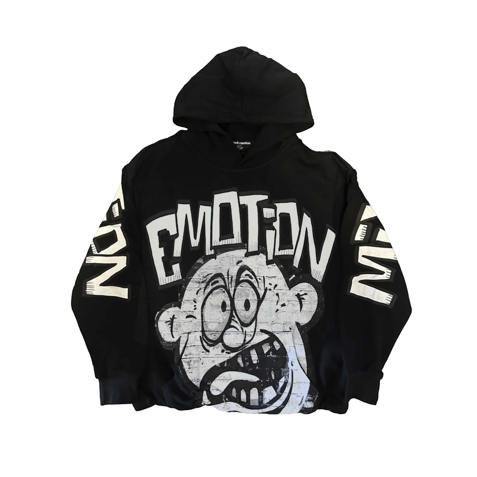 Mixed Emotion Monster Cropped Hoodie Mixed Emotion Monster Cropped Hoodie