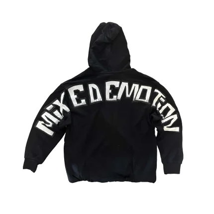 Mixed Emotion Monster Cropped Hoodie