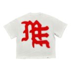 Mixed Emotional Red ‘End’ Rhinestone Tee