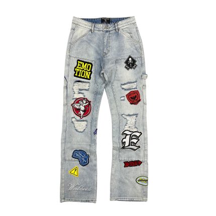 Mixed demotion emotion worker jeans