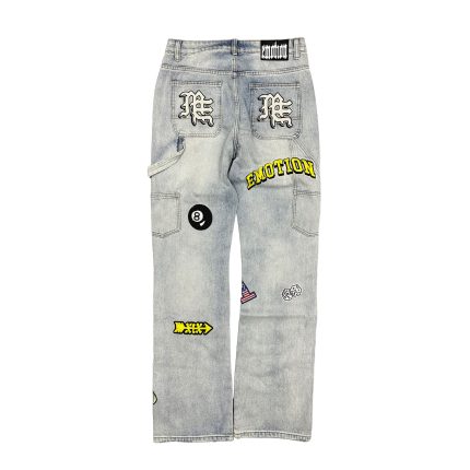Mixed demotion emotion worker jeans