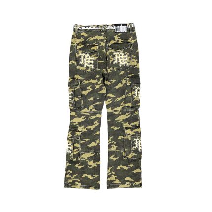 Mixed Emotions Camo Cargo Jeans
