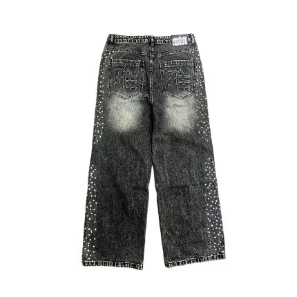 Mixed Emotions ‘Stone’ Baggy Jeans